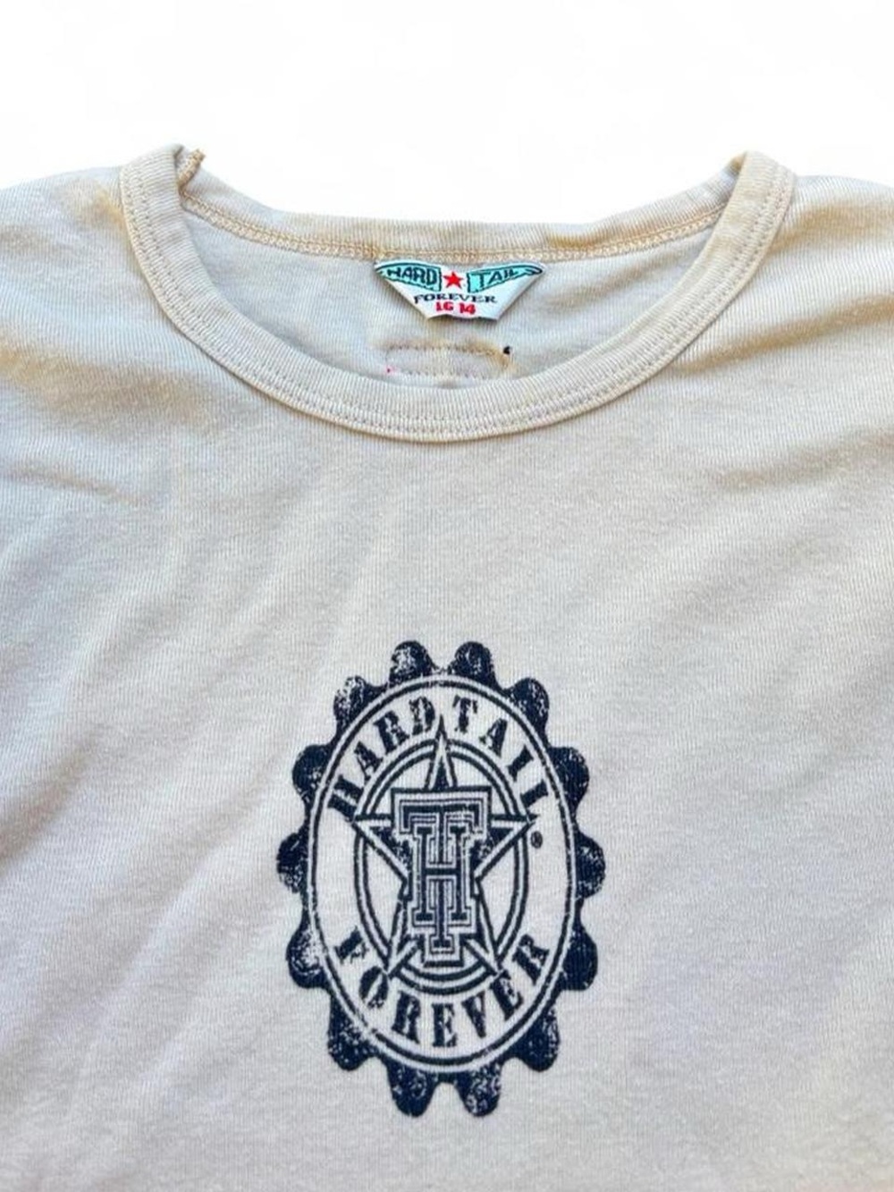 Y2K vintage Hard Tail logo long sleeve shirt